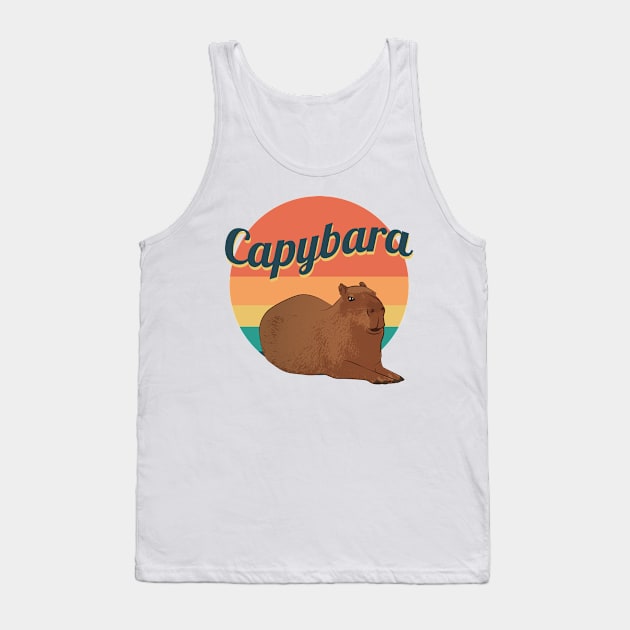 Capybara Tank Top by Licença Poética